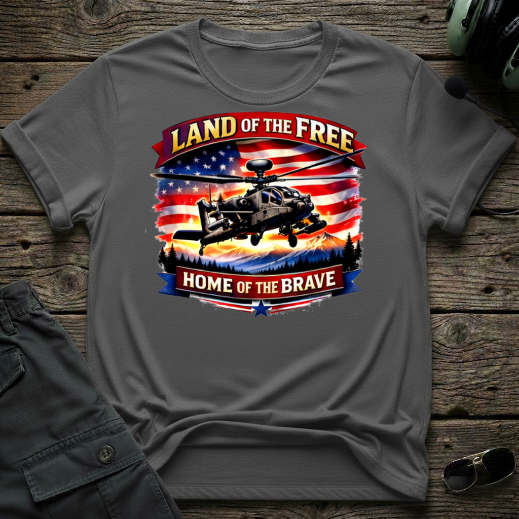 Apache LOF T-shirt — aviation t-shirt