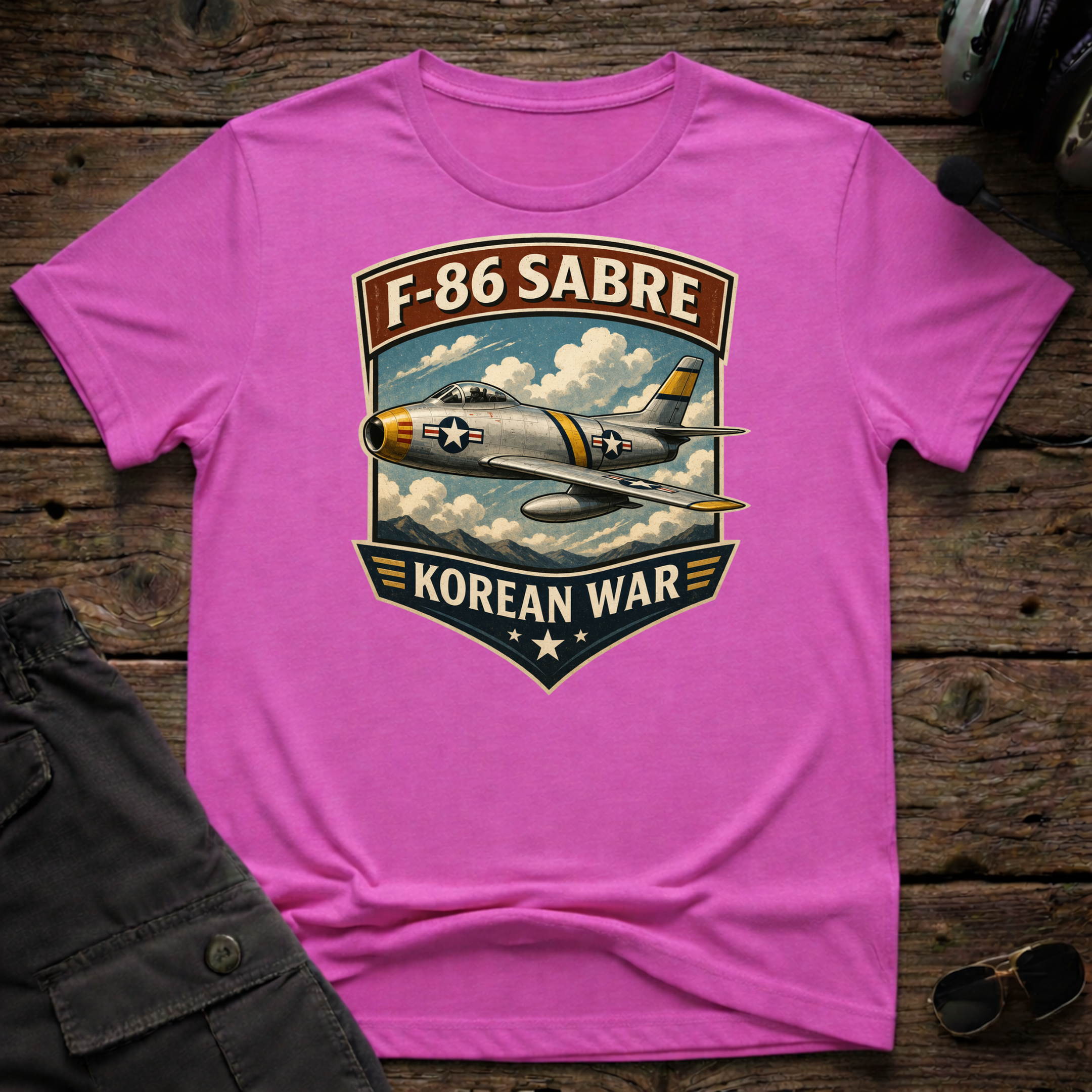 F-86 Sabre T-shirt — aviation apparel
