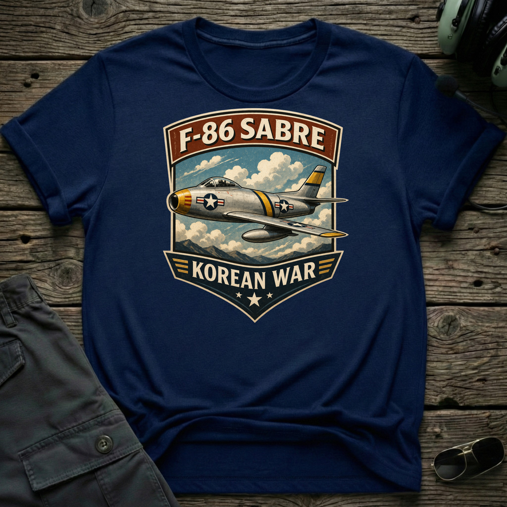 F-86 Sabre unisex t-shirt - perfect gift for aviation lovers