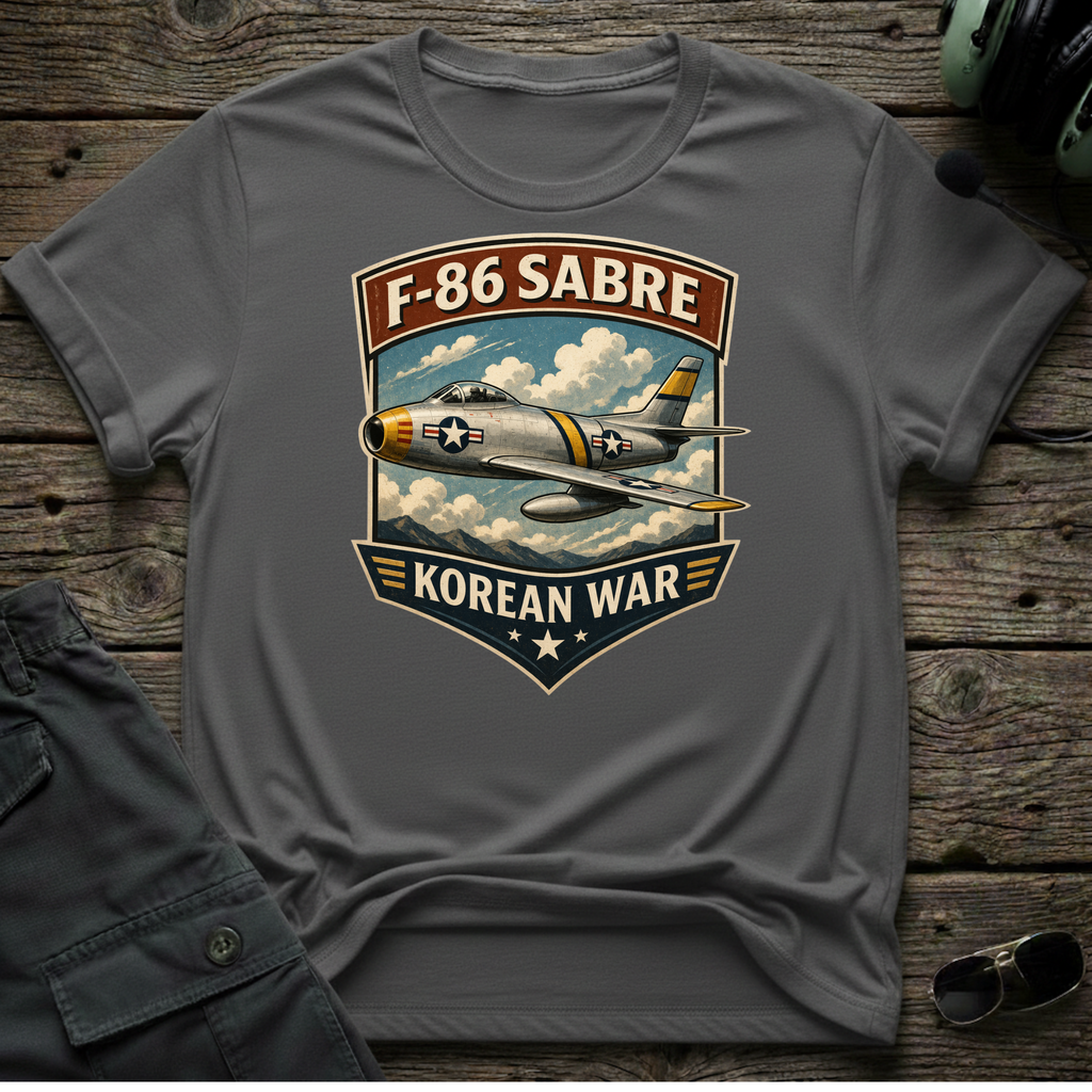 F-86 Sabre T-shirt — aviation t-shirt