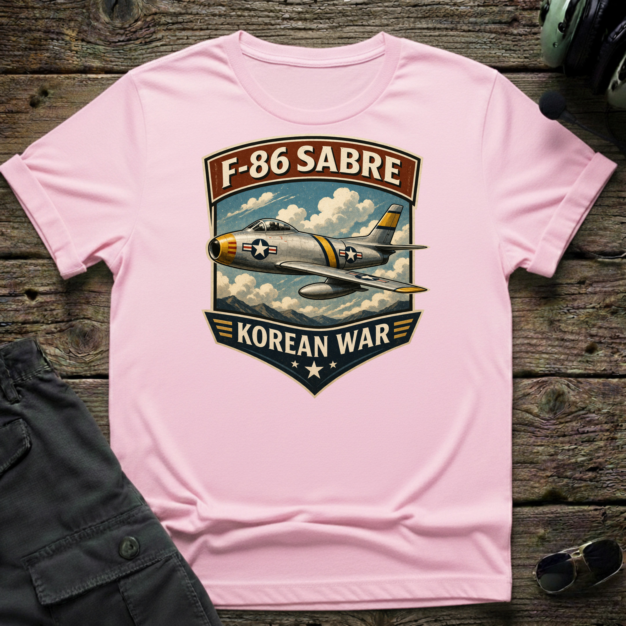 F-86 Sabre T-shirt — aviation apparel