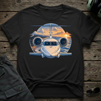 Gulfstream Beach T-shirt — aviation t-shirt