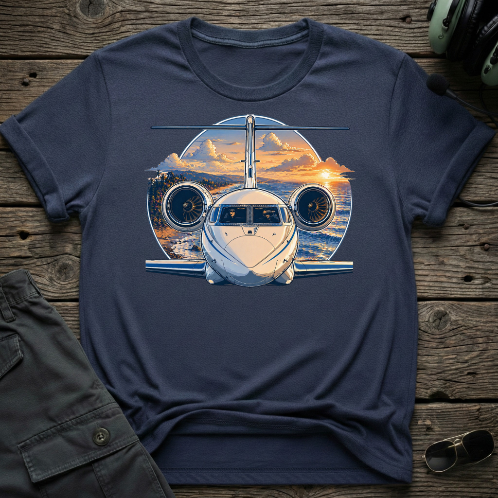Gulfstream Beach T-shirt — lifestyle shot