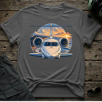 Gulfstream Beach T-shirt — t-shirt detail