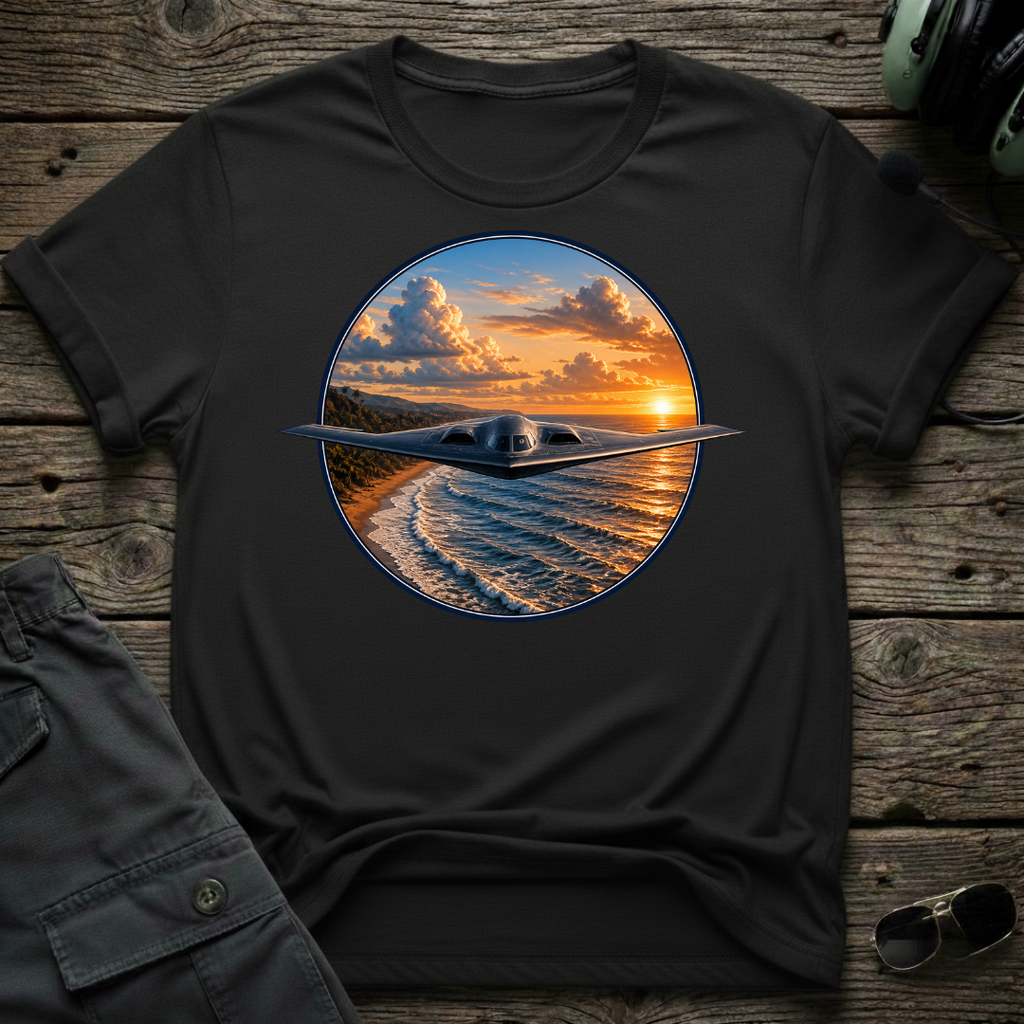 B2 Beach T-shirt — t-shirt detail
