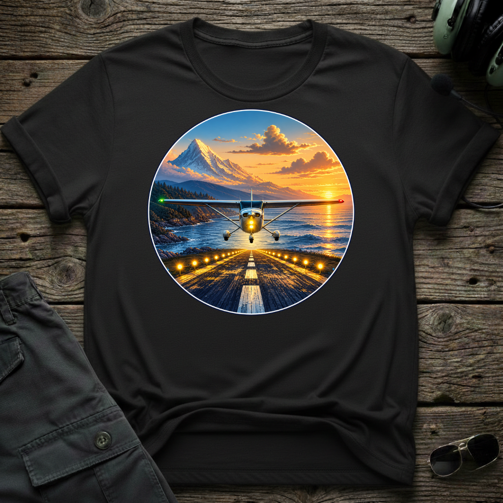 Coastal Cessna T-shirt — aviation t-shirt