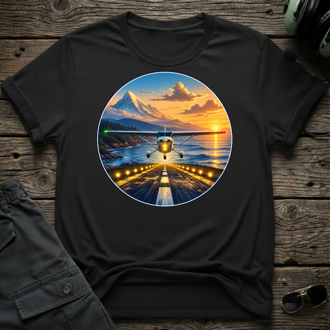 Coastal Cessna T-shirt — aviation t-shirt