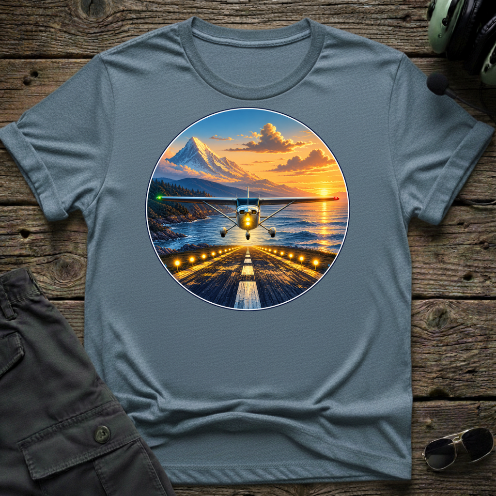 Coastal Cessna T-shirt — lifestyle shot