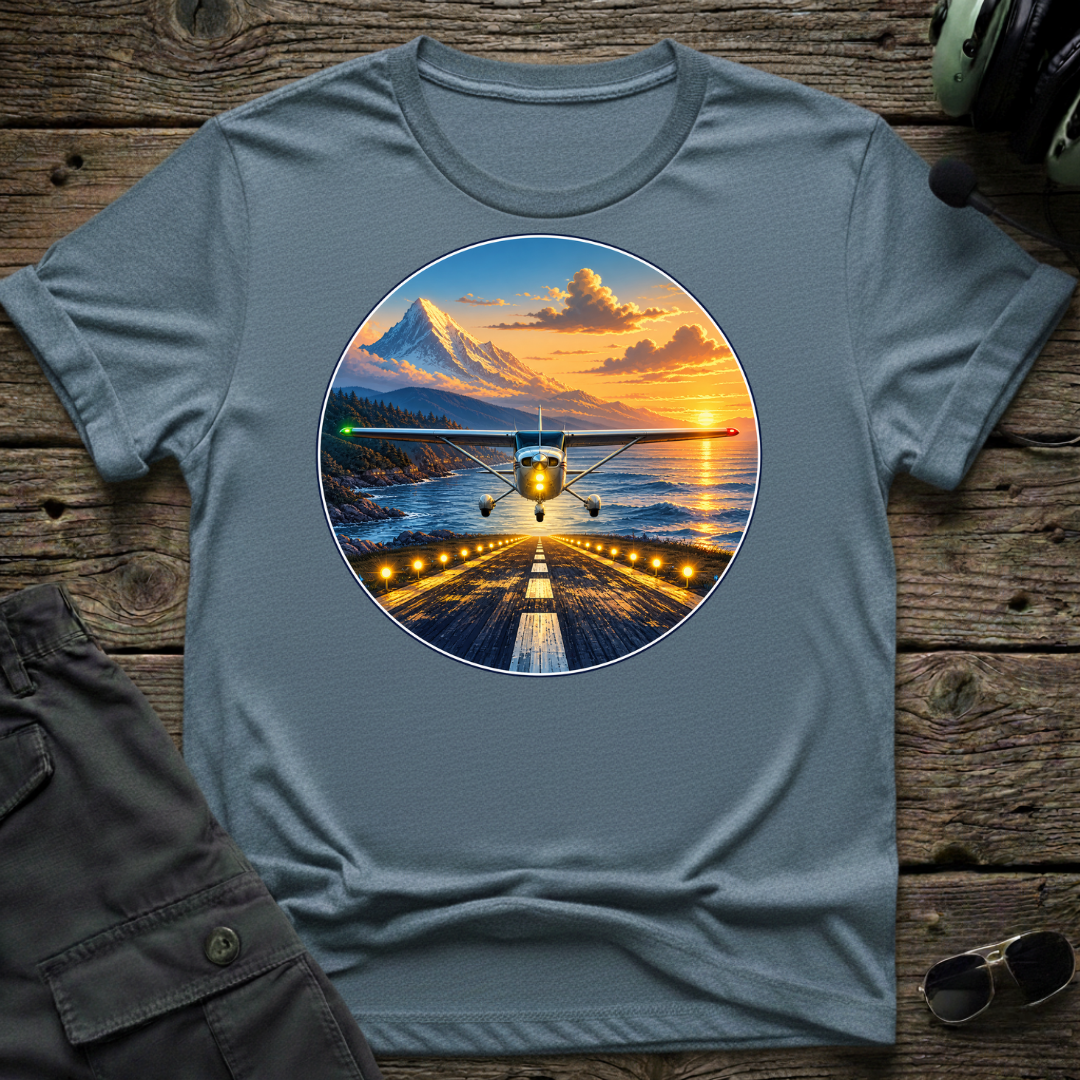 Coastal Cessna T-shirt — lifestyle shot