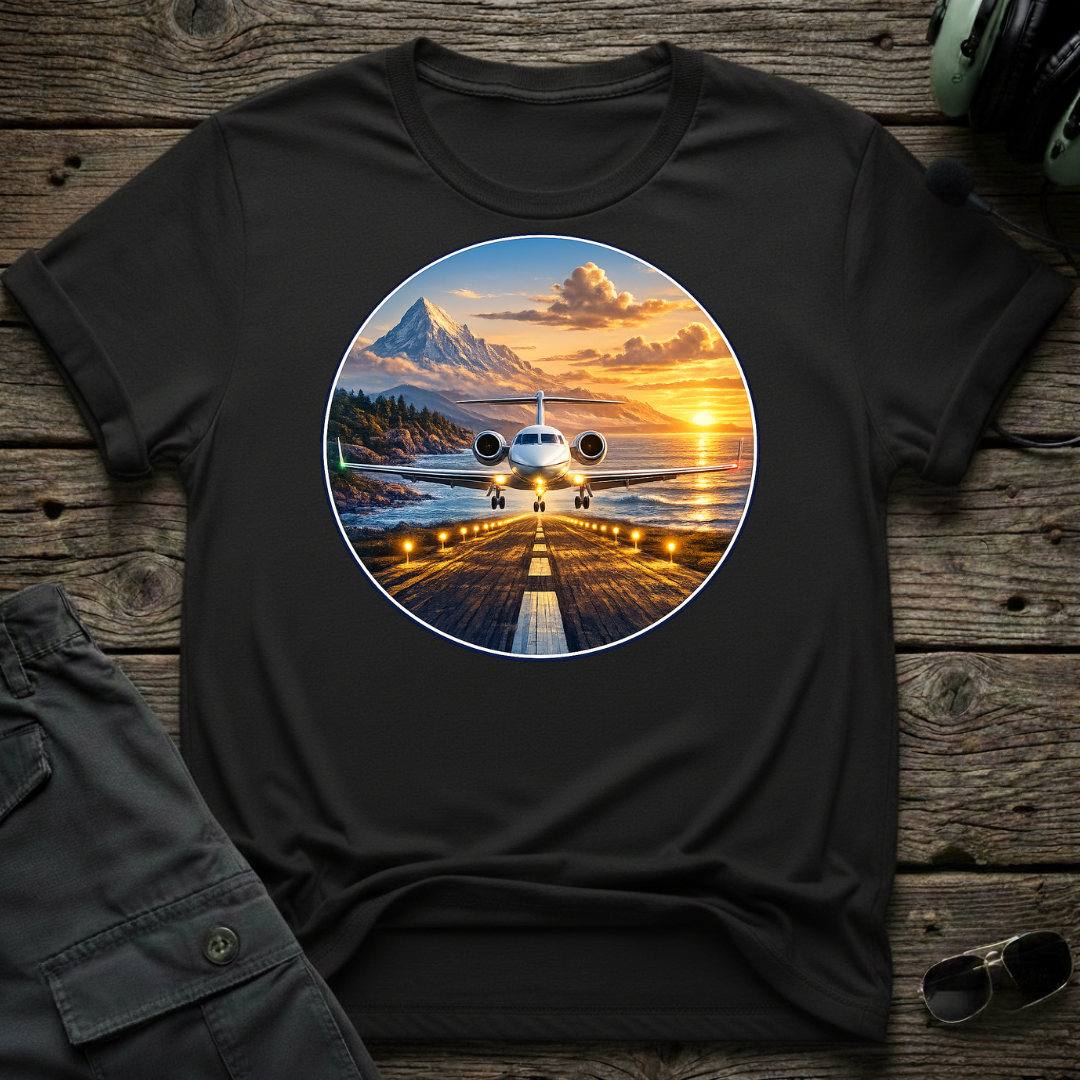 Coastal Gulfstream T-shirt — t-shirt detail