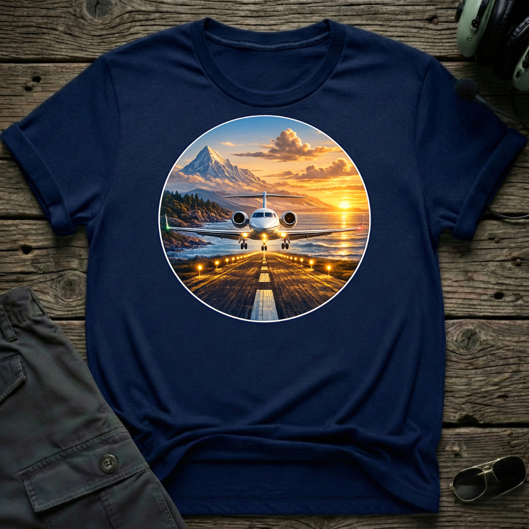Coastal Gulfstream T-shirt — aviation apparel