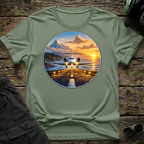 Coastal Gulfstream T-shirt — lifestyle shot