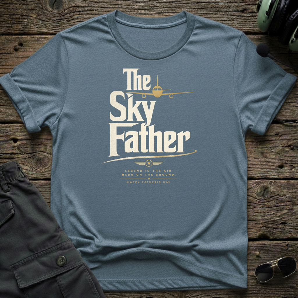 Sky Father T-shirt — aviation apparel