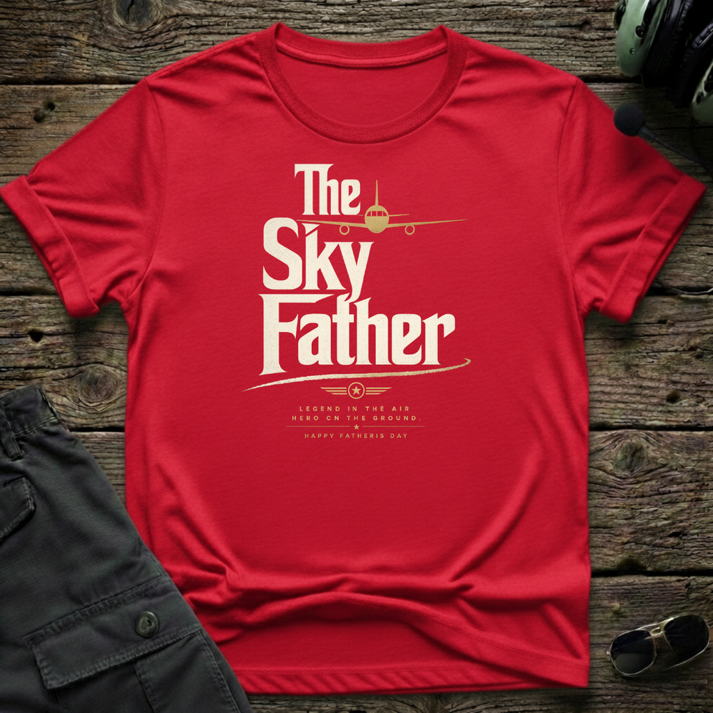Sky Father T-shirt — aviation apparel