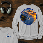 Falcon Sunset Long Sleeve — t-shirt detail