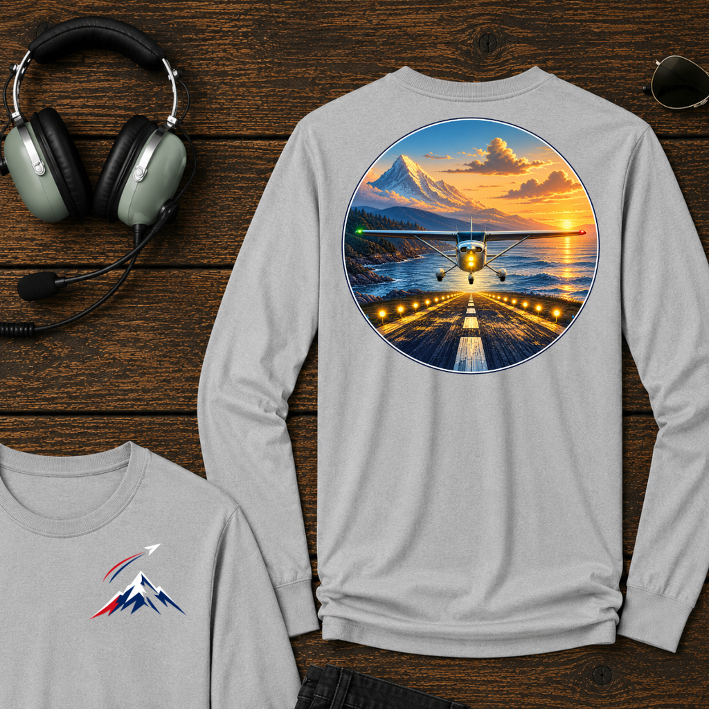 Coastal Cessna Long Sleeve — aviation apparel