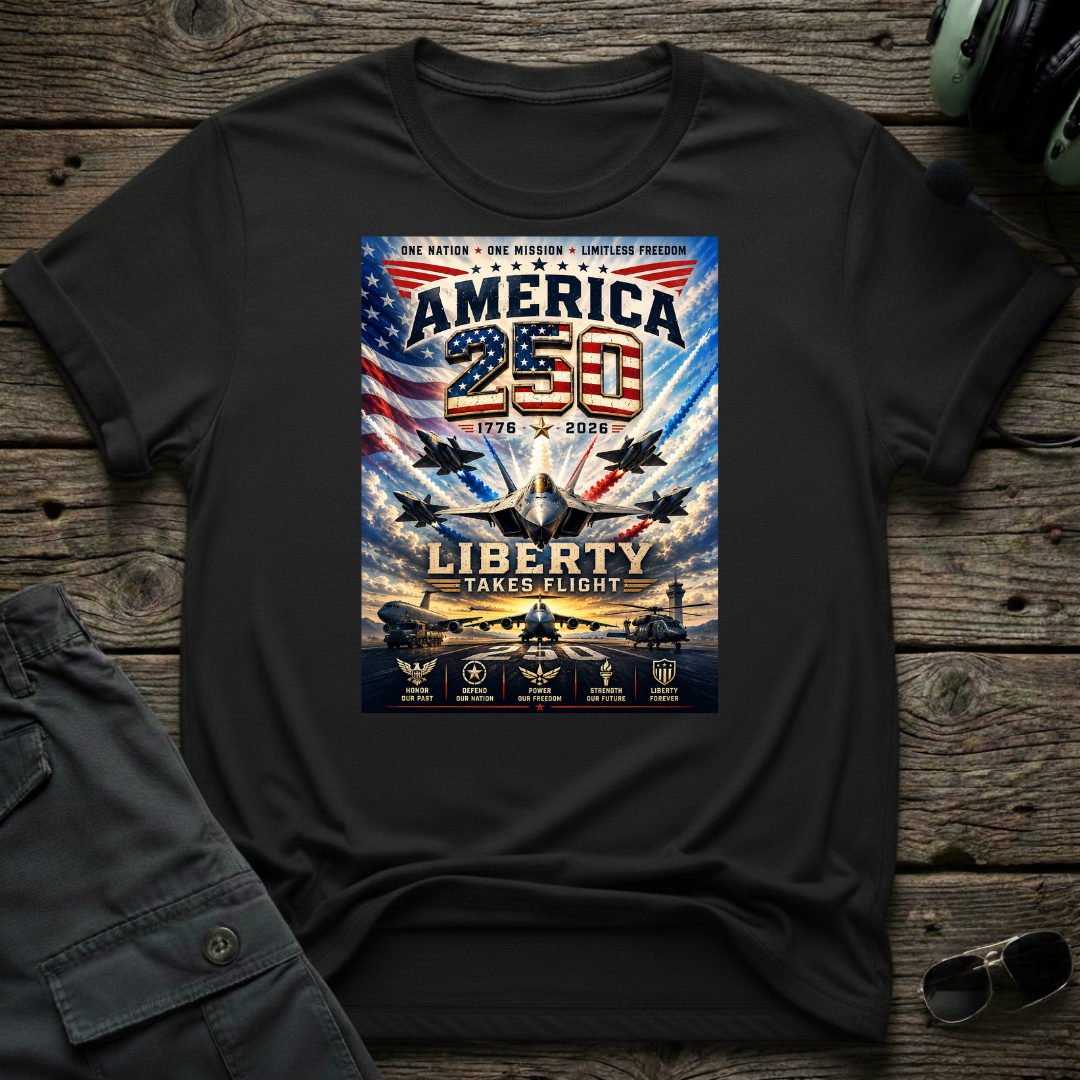 Liberty Takes Flight T-Shirt