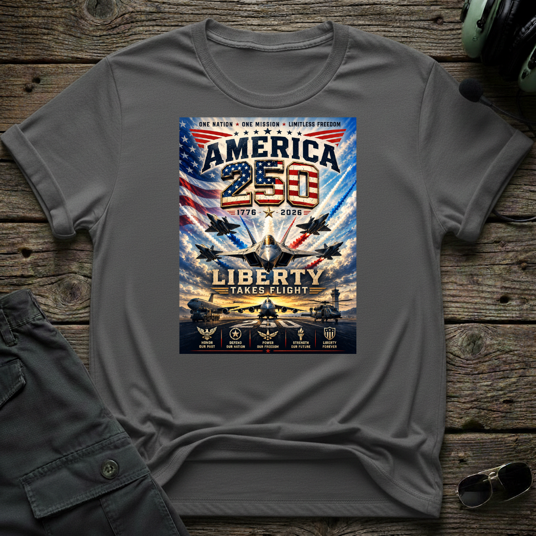 Liberty Takes Flight T-Shirt