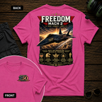 Freedom Mach 2 SS 2 Sided T-shirt