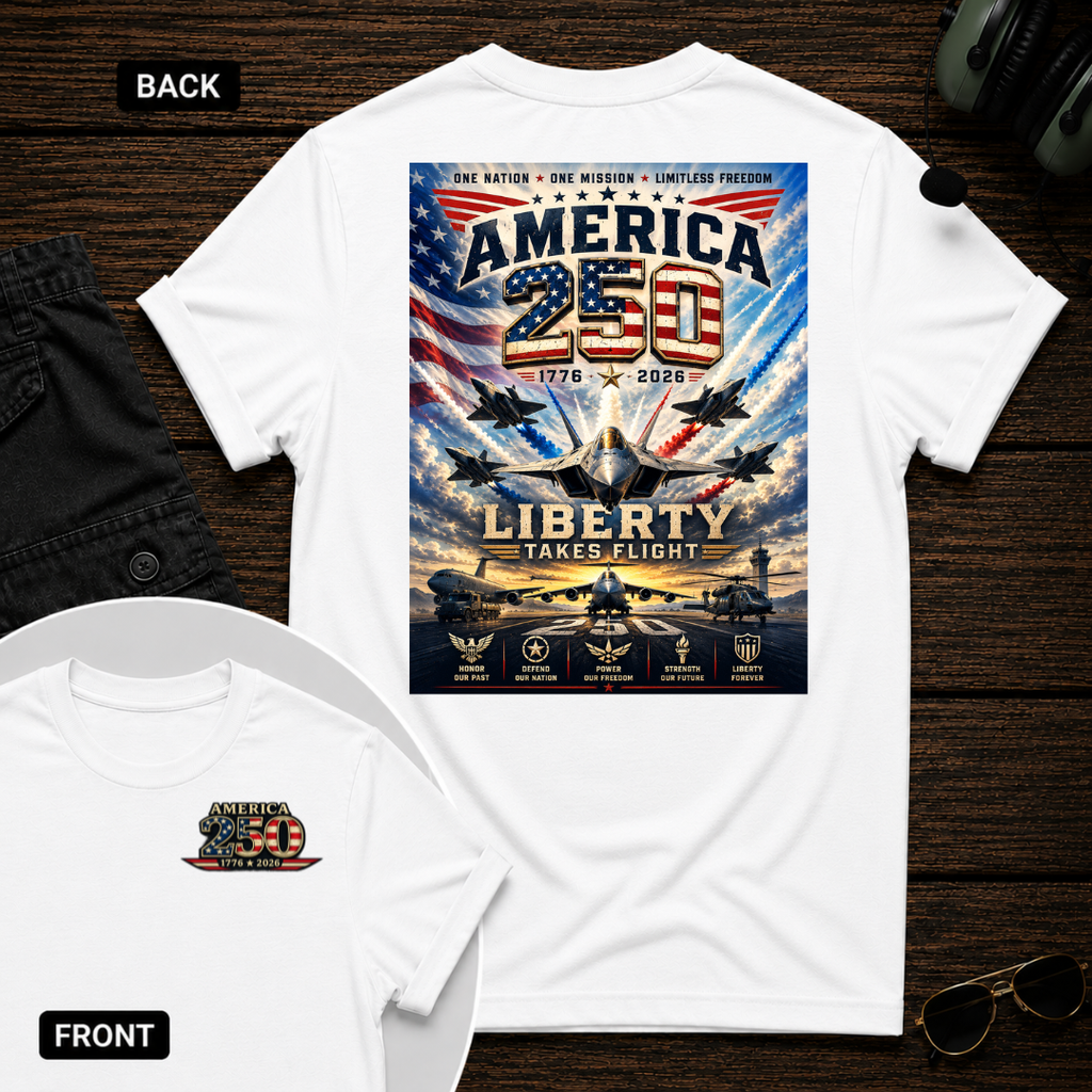 America 250 SS 2 Sided T-shirt
