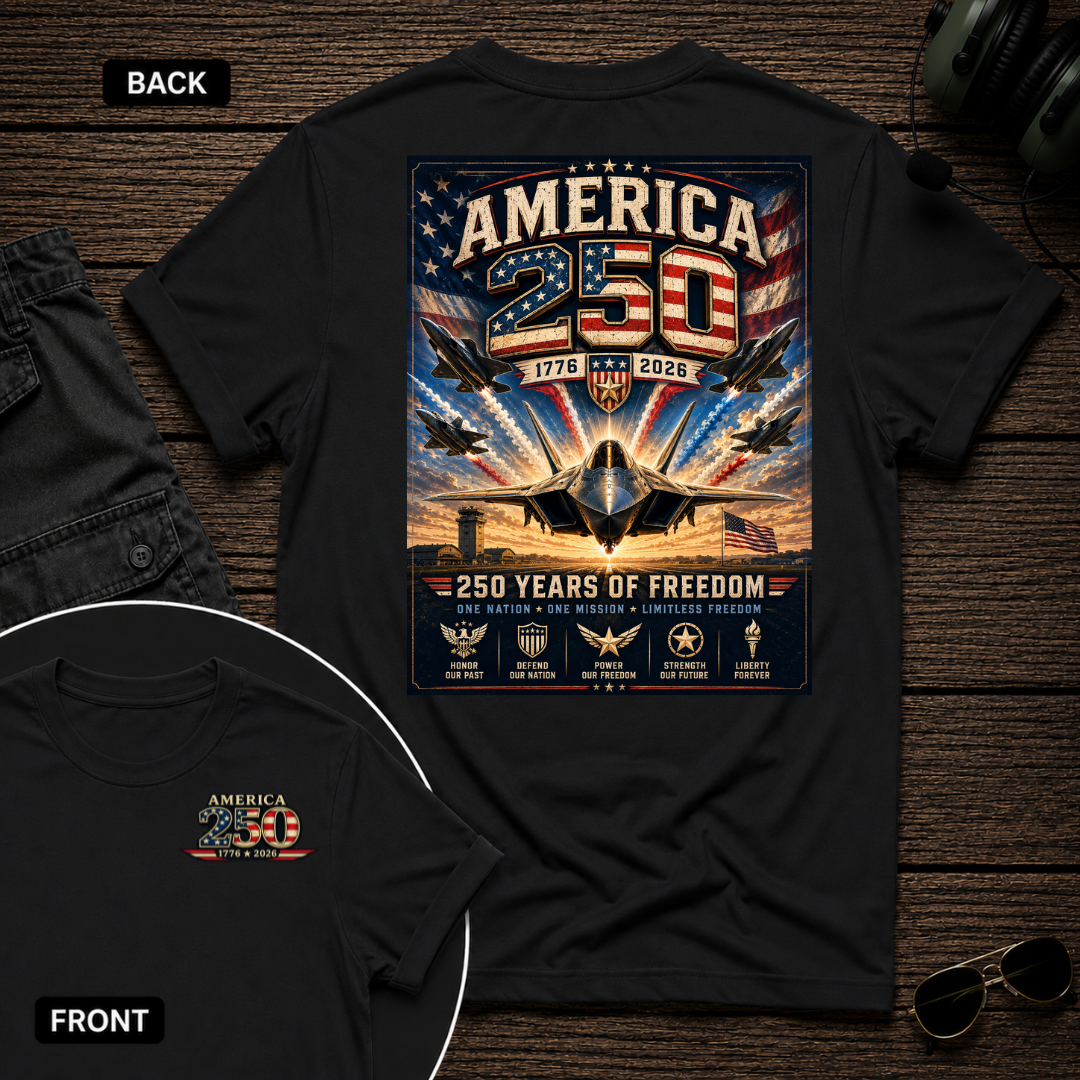 America 250 SS 2 Sided T-shirt