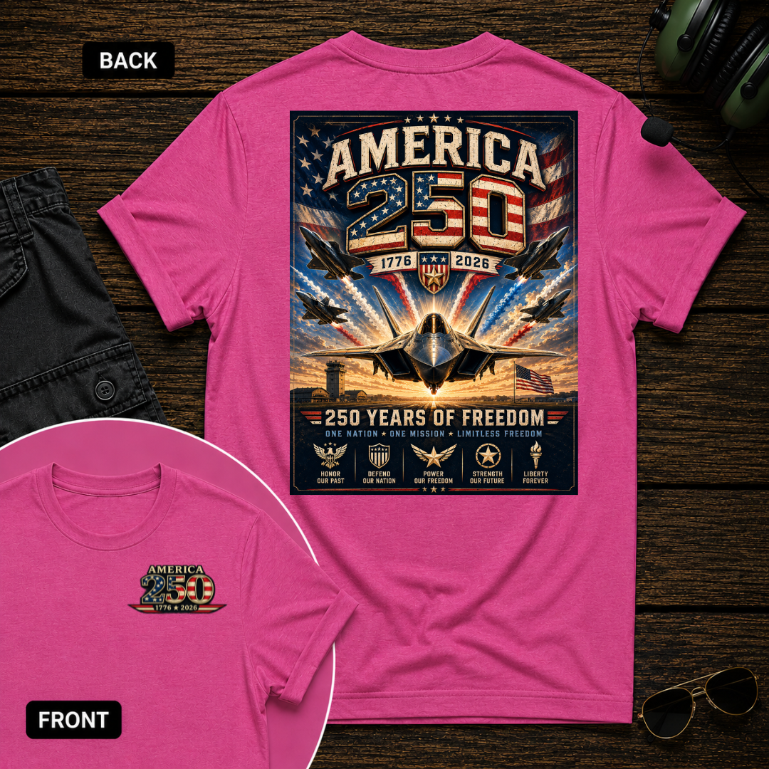 America 250 SS 2 Sided T-shirt