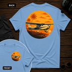 C-172 Tropic Sunset SS 2 Sided T-shirt