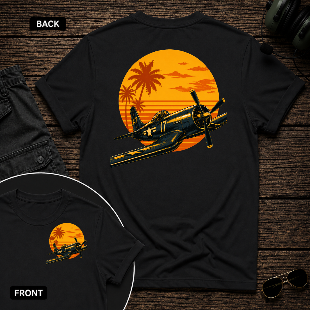 Corsair Tropic Sunset SS 2 Sided T-shirt