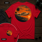 Bonanza Tropic Sunset SS 2 Sided T-shirt