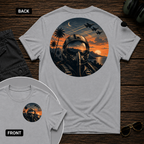 Fighter Pilot Golden Hour SS 2 Sided T-shirt