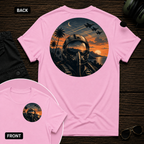 Fighter Pilot Golden Hour SS 2 Sided T-shirt