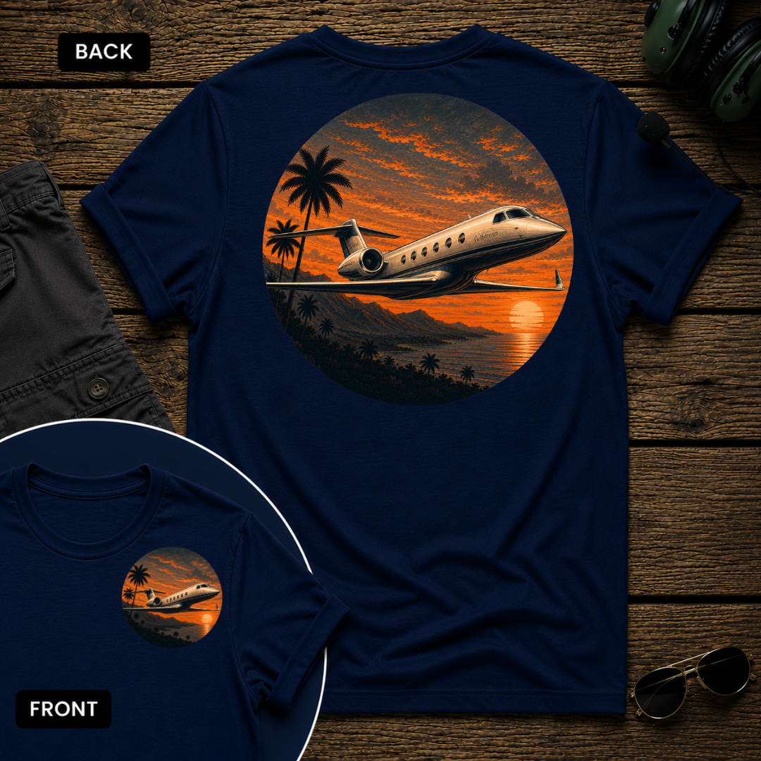 Gulfstream Tropic Sunset SS 2 Sided T-shirt