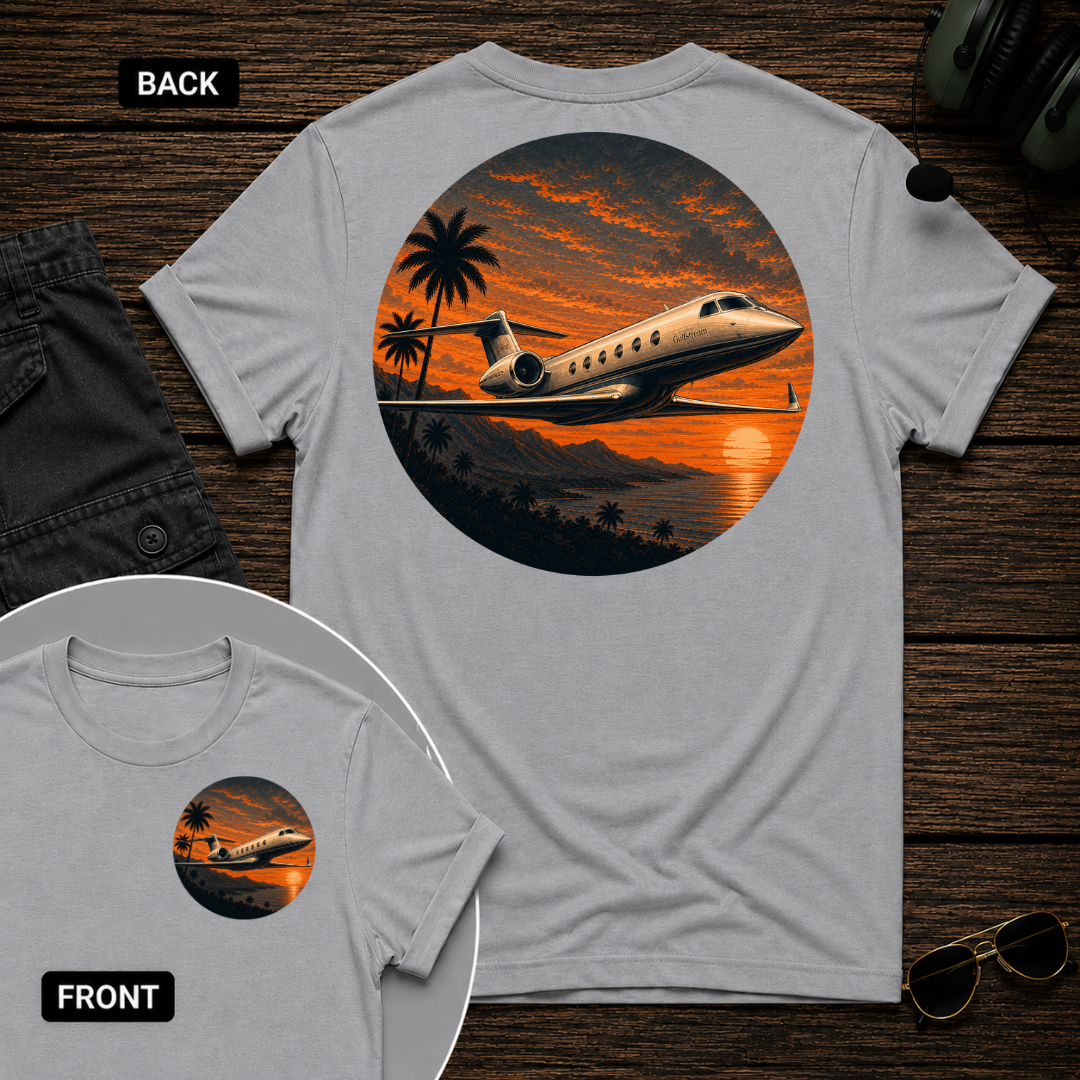 Gulfstream Tropic Sunset SS 2 Sided T-shirt