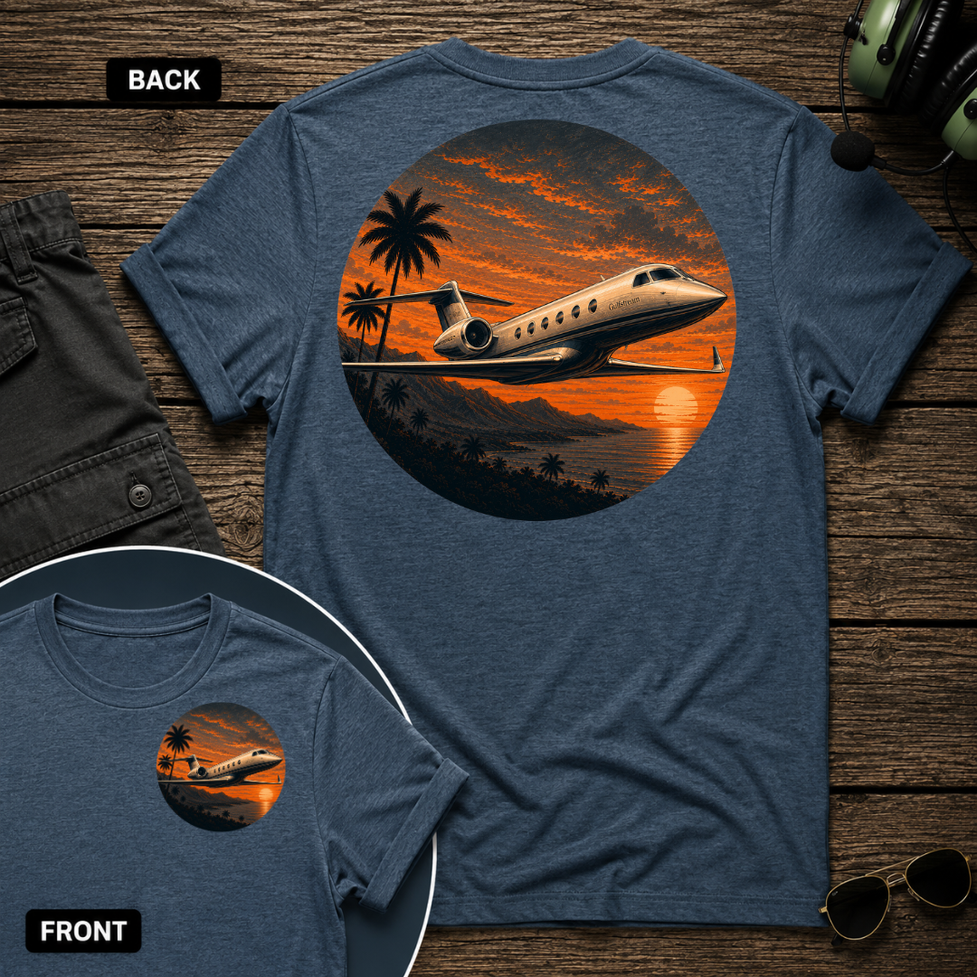 Gulfstream Tropic Sunset SS 2 Sided T-shirt