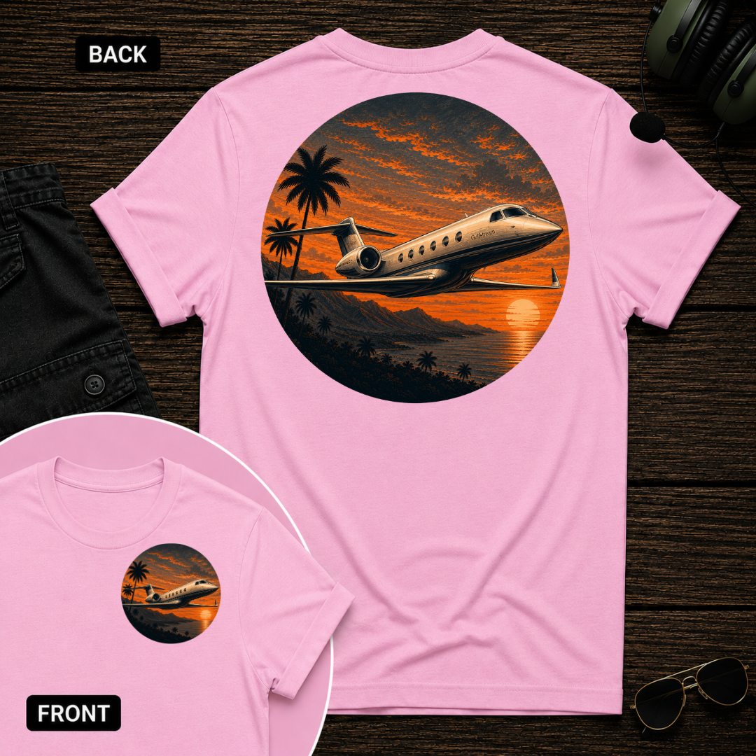 Gulfstream Tropic Sunset SS 2 Sided T-shirt