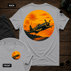Hellcat Tropic Sunset SS 2 Sided T-shirt