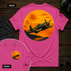 Hellcat Tropic Sunset SS 2 Sided T-shirt
