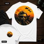 Fighter Pilot Tropic Sunset SS 2 Sided T-shirt