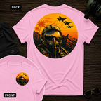 Fighter Pilot Tropic Sunset SS 2 Sided T-shirt