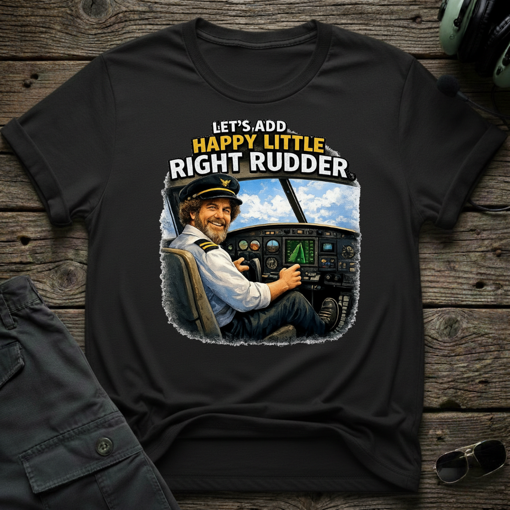 Happy Right Rudder T-shirt