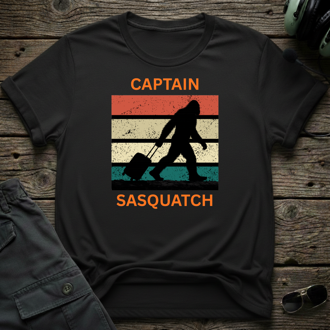 Captain Sasquatch T-shirt