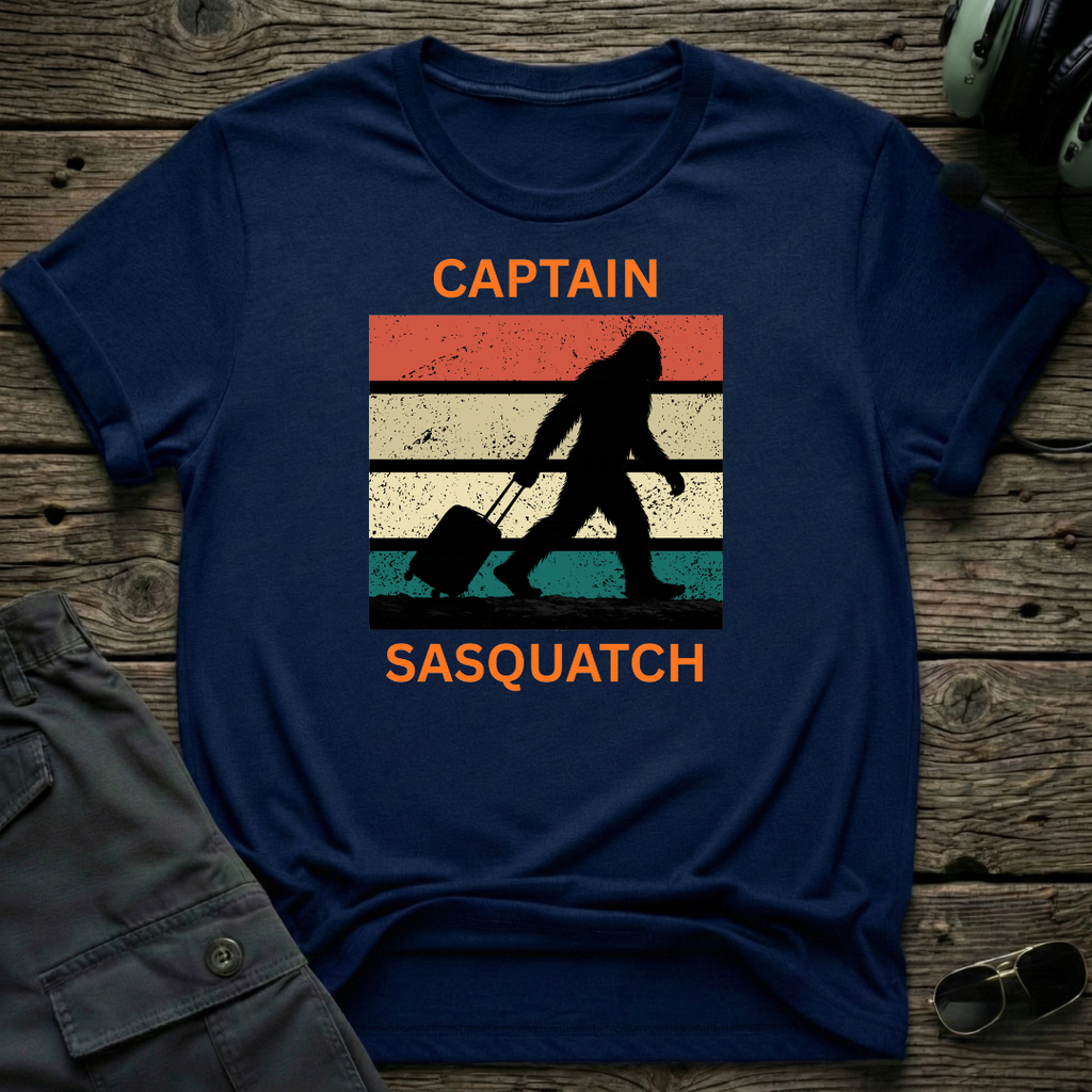 Captain Sasquatch T-shirt