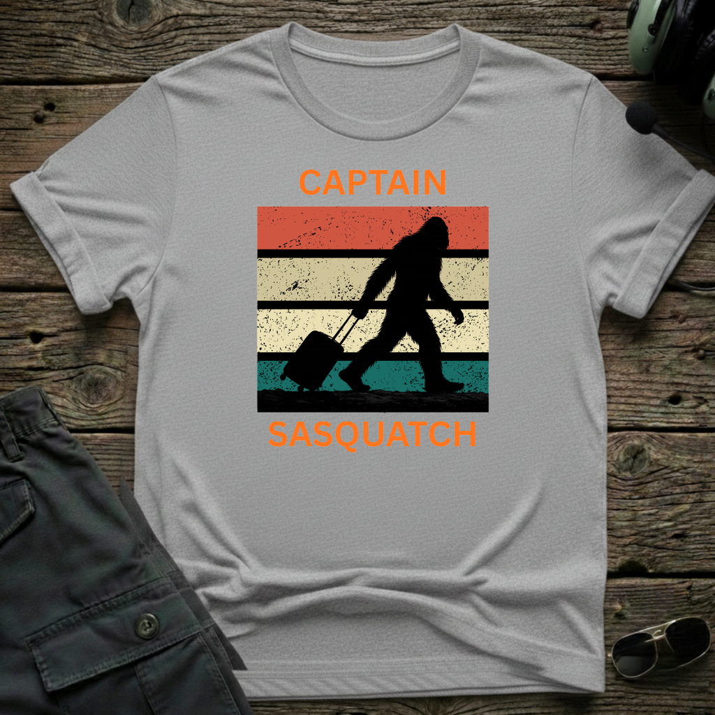 Captain Sasquatch T-shirt