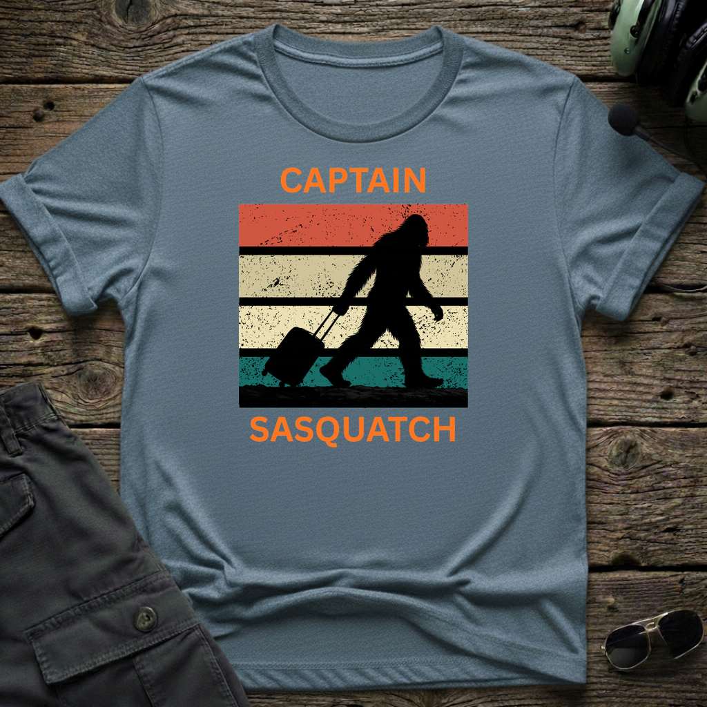 Captain Sasquatch T-shirt