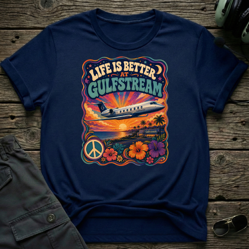Life is Better at Gulfstream T-shirt