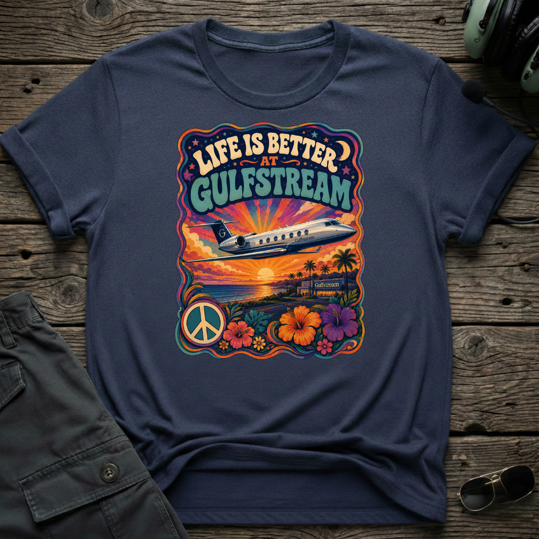 Life is Better at Gulfstream T-shirt