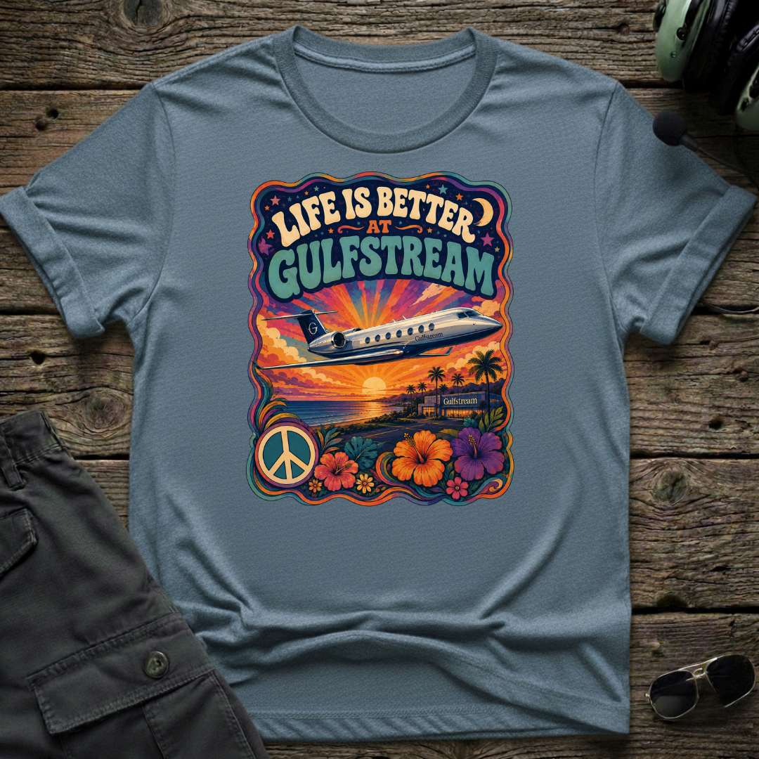 Life is Better at Gulfstream T-shirt