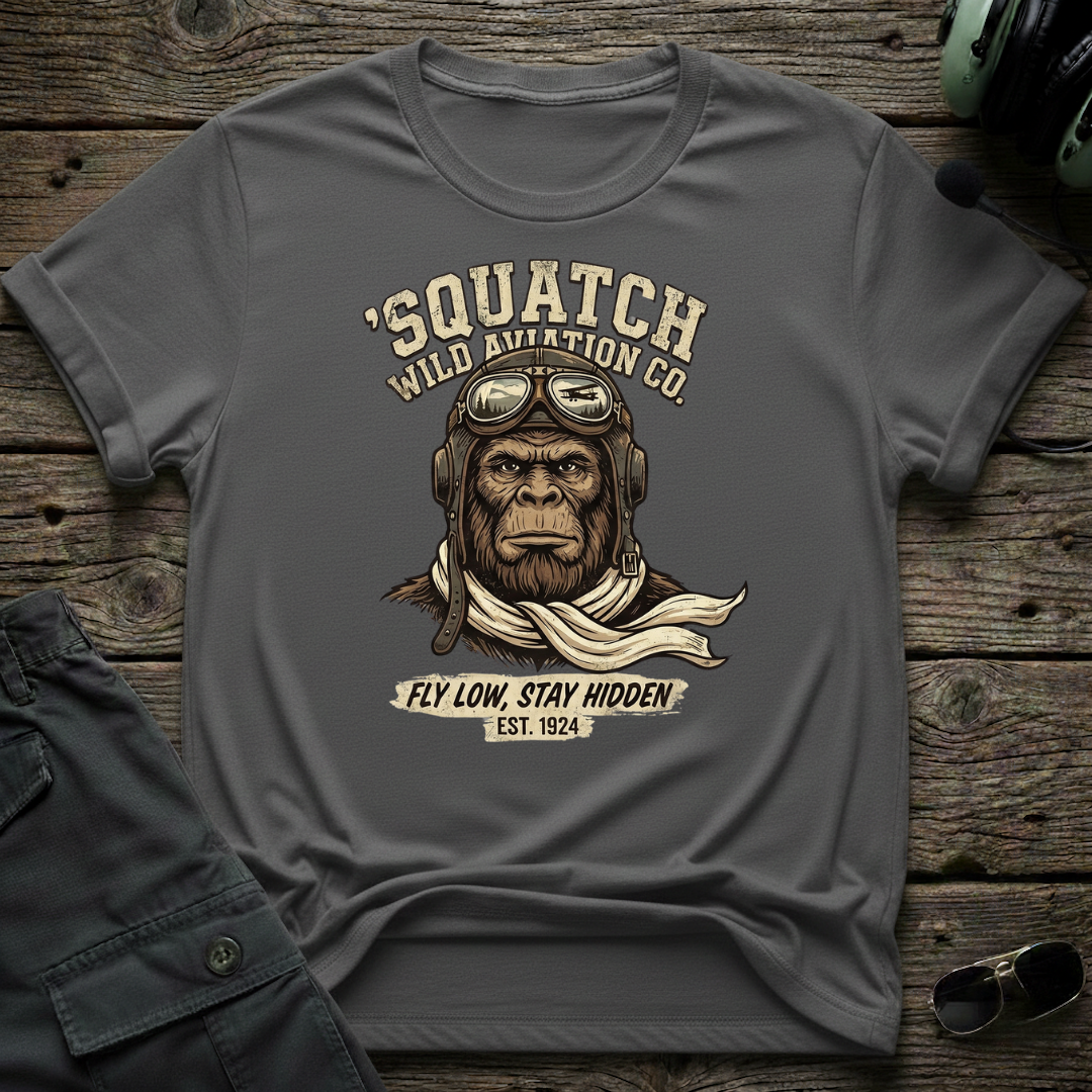 Squatch Wild Aviation Company T-shirt