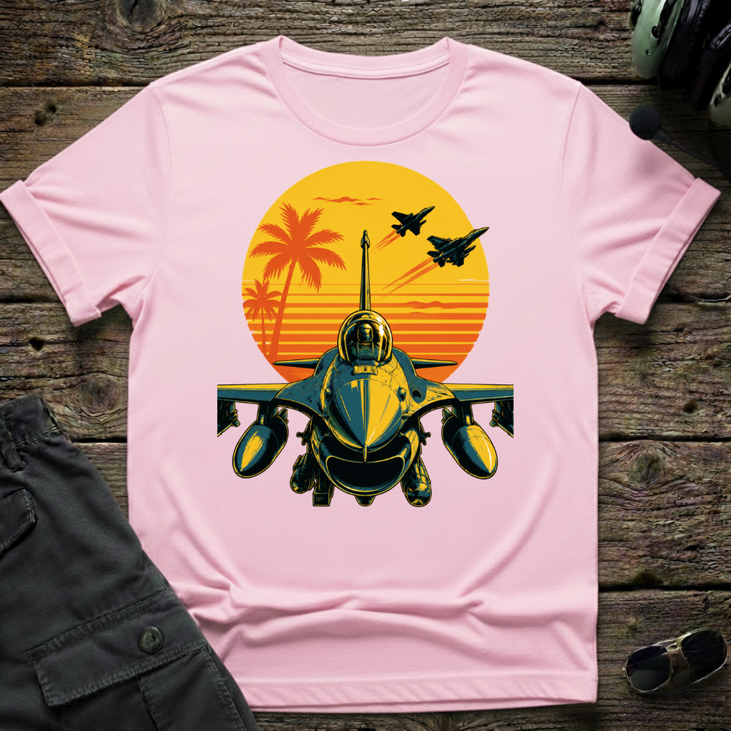 F-16 Tropic Sunset T-shirt
