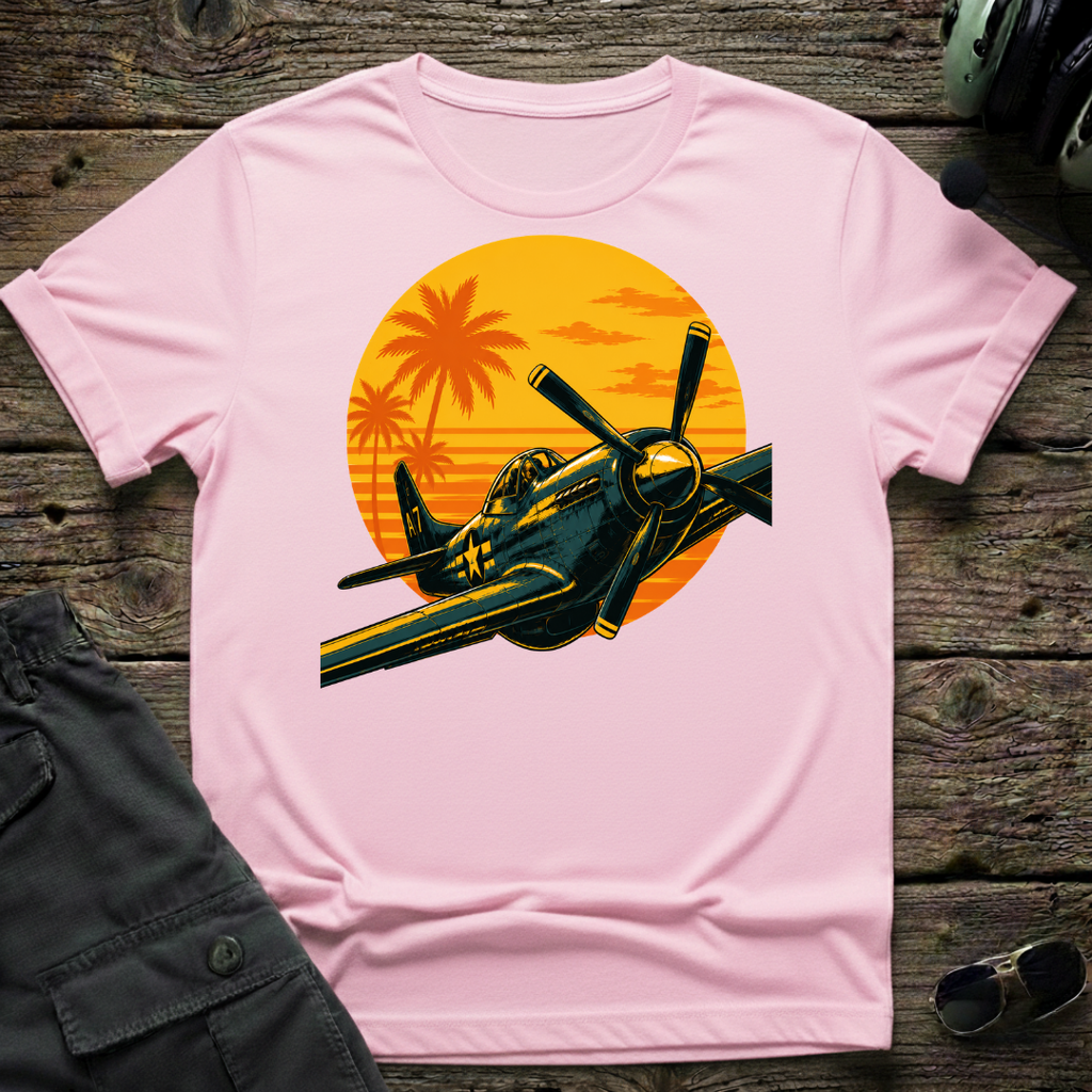 P-51 Tropic Sunset T-shirt